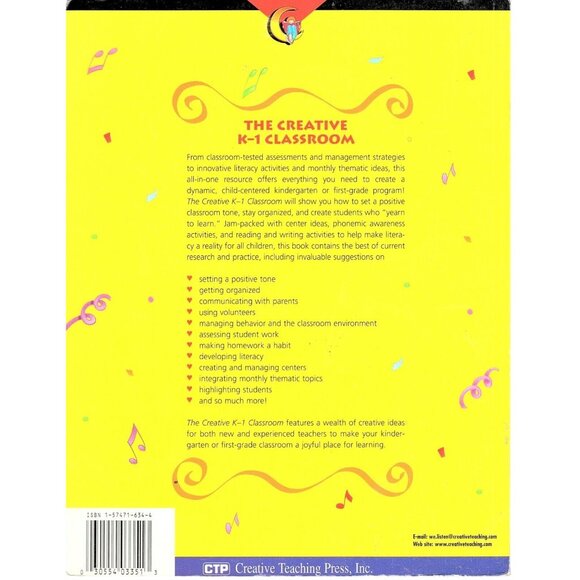 The Creative K-1 Classroom Making and Managing a Playful Learning Environment - Picture 2 of 2